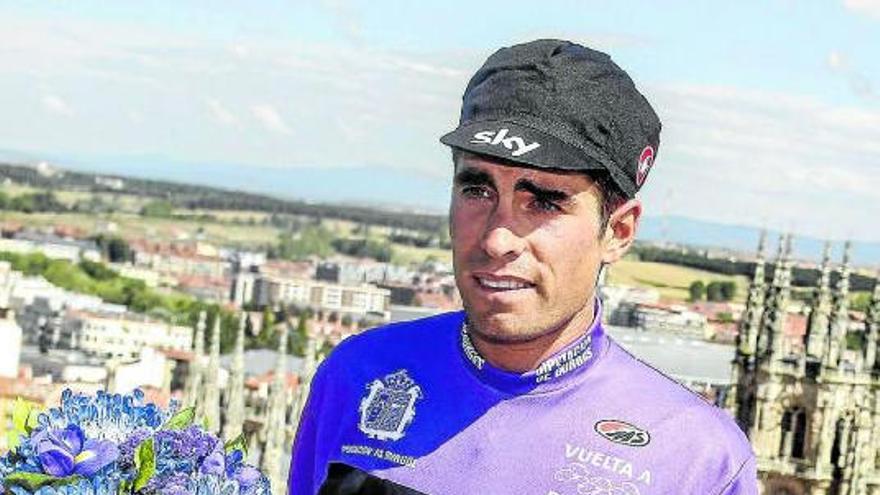 Mikel Landa, en la reciente Vuelta a Burgos.