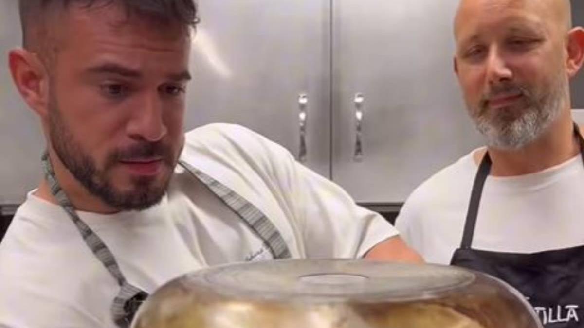 Pablo Cabezali, &#039;Cenando con Pablo&#039;, en su visita a Donostia