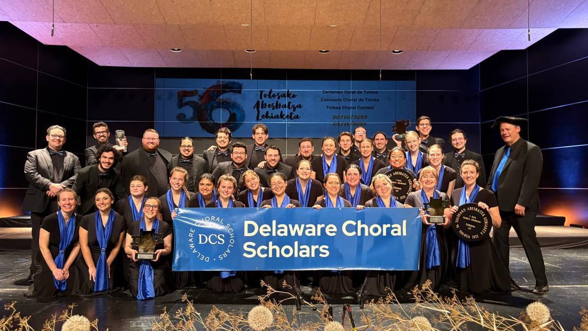 Delaware Choral Scholars, coral vencedora en el certamen de Tolosa