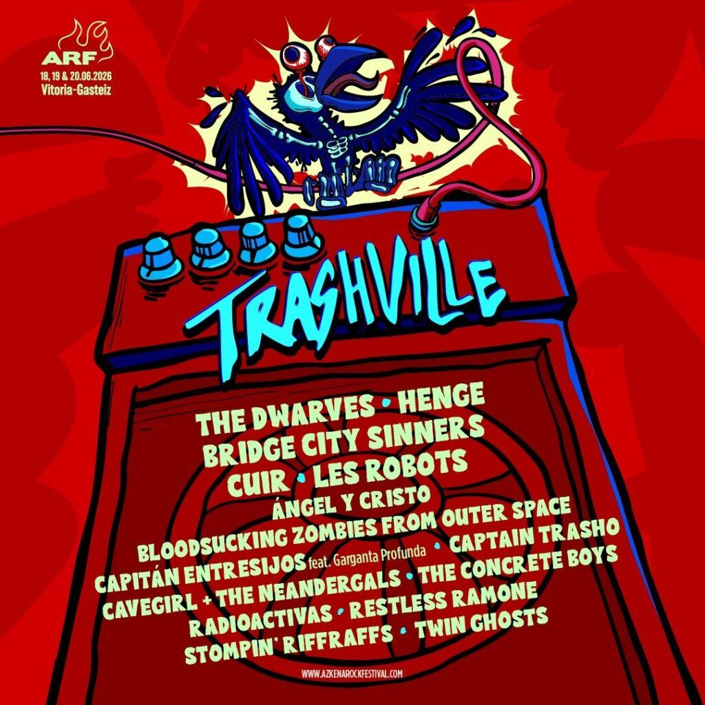 Cartel con las primeras bandas confirmadas