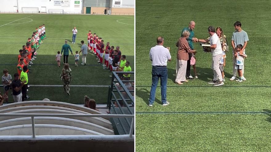 Homenaje en Oberena en memoria de Javier Pelegrín Domenech