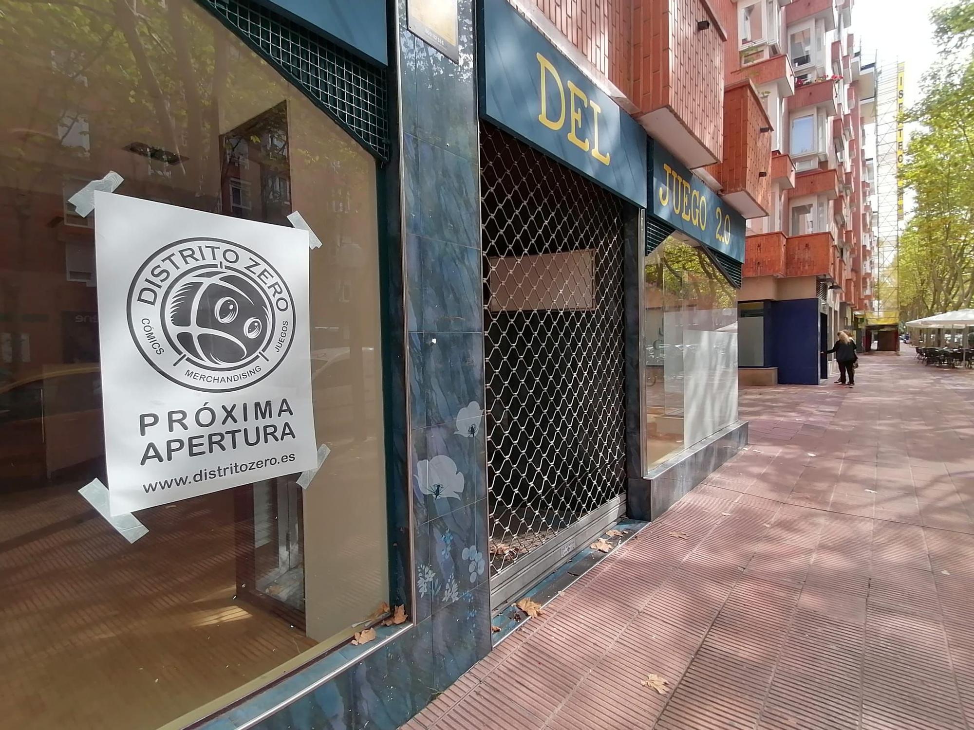 Local de la calle Tomás Alfaro donde abrirá Distrito Zero