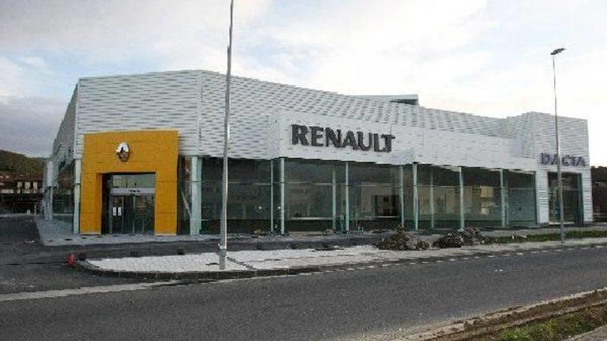Instalaciones de Renault en Irun.