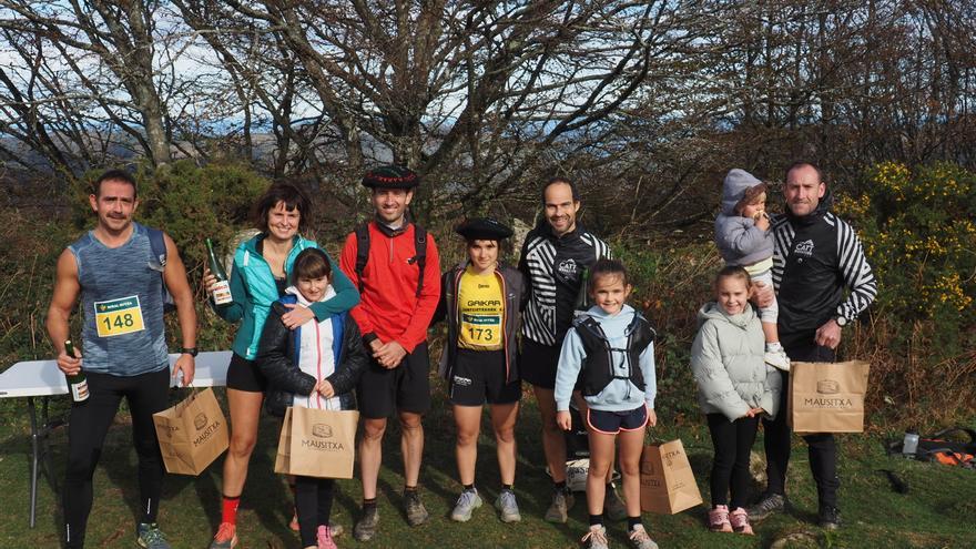 La llegada de los corredores a Karakate, en imágenes