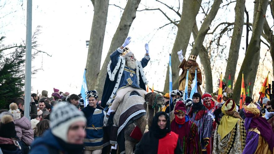 Los Reyes Magos ya están en Pamplona