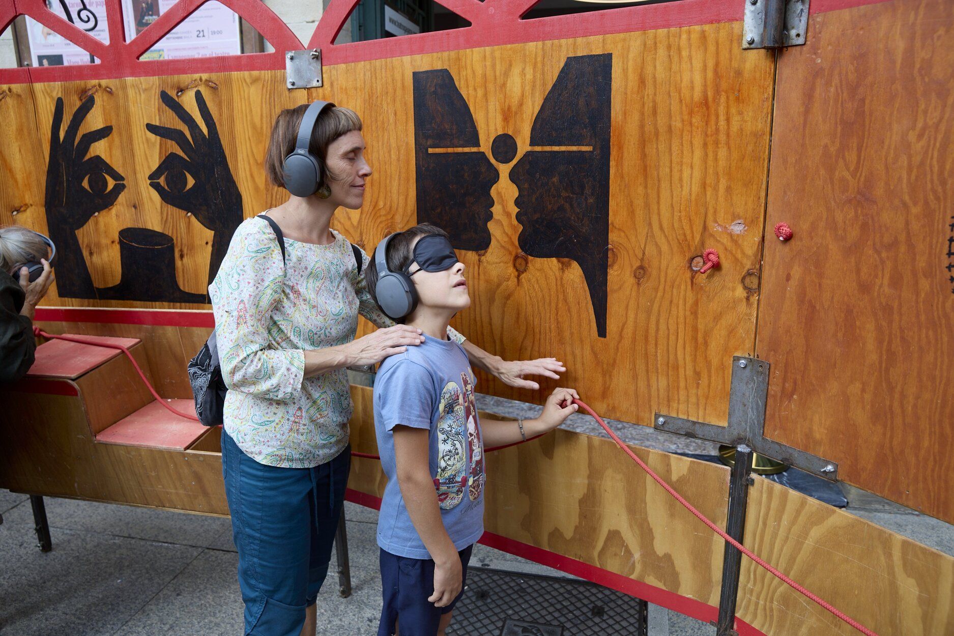 Fotos de la experiencia sensorial "El circo de los sentidos"