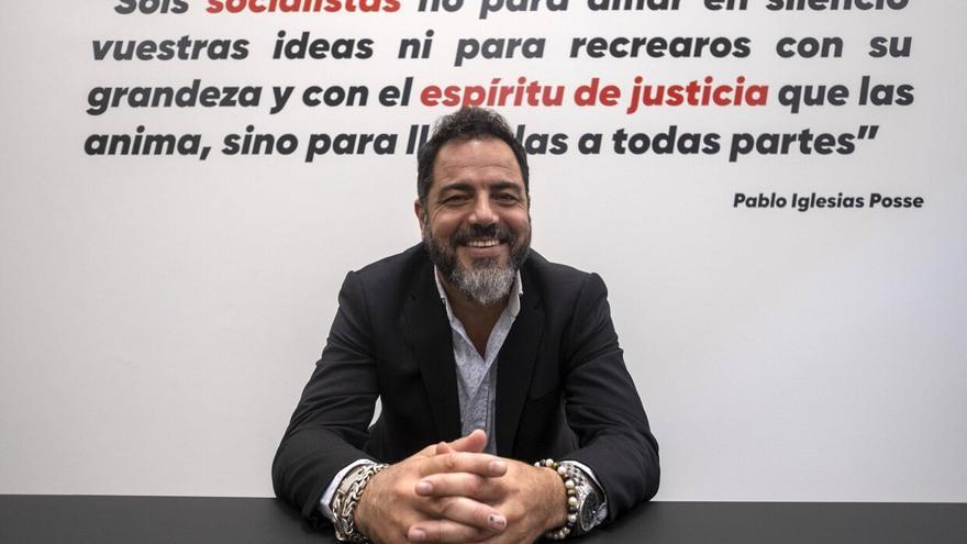 Ramón Alzórriz, secretario de Organización del PSN: &quot;Es una decisión inédita, complicada y arriesgada que tomamos convencidos porque la ciudad merece un cambio de rumbo”