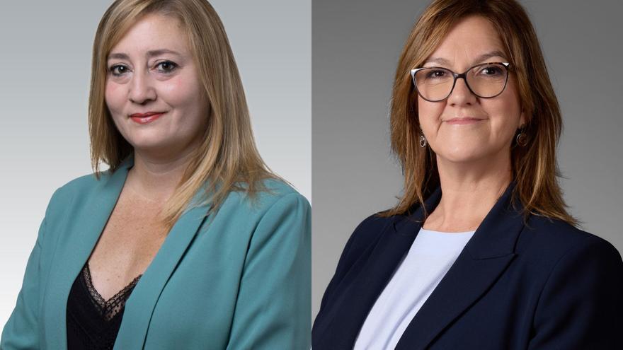Miriam Martón y Esther Fernández asumen el lunes sus nuevos cargos directivos en el Gobierno de Navarra