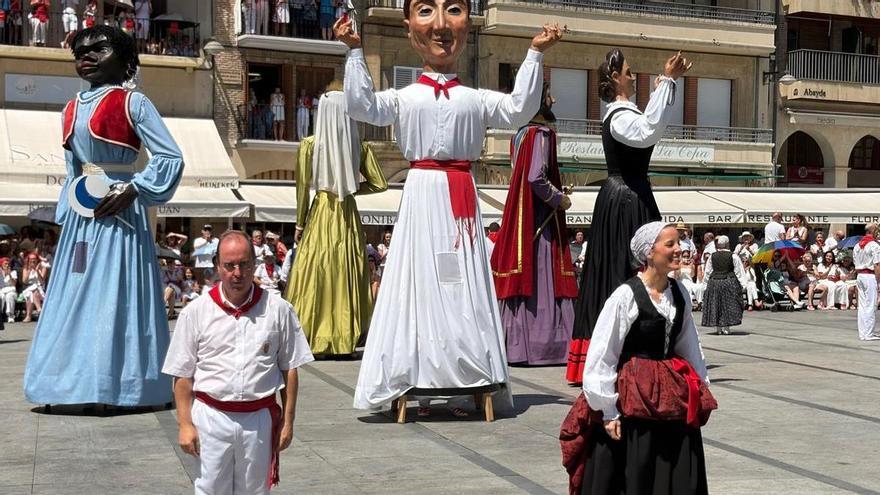 Vídeo de la Despedida de los Gigantes en Estella-Lizarra