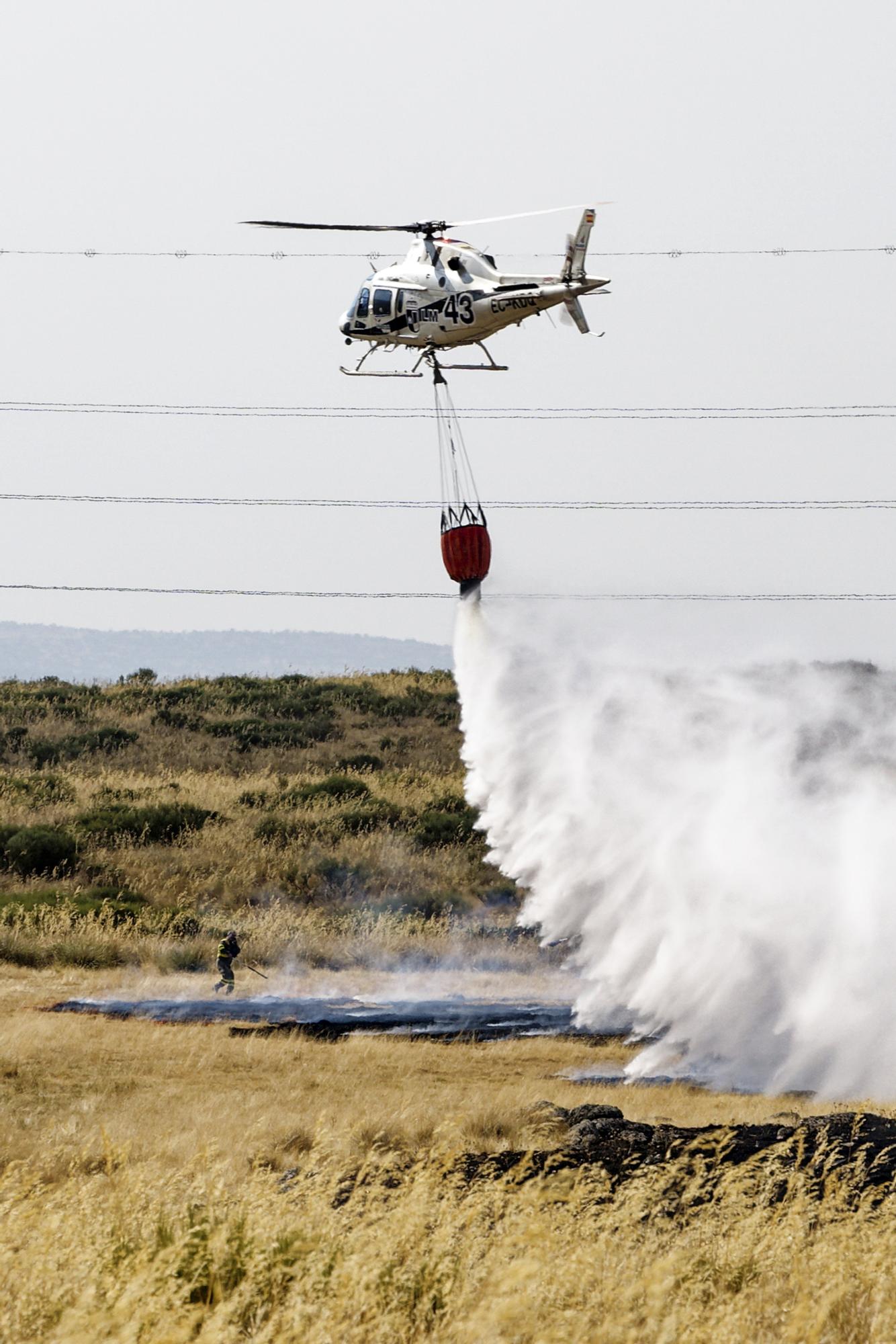Semana negra de incendios: Cuatro muertos y 120.000 hectáreas quemadas