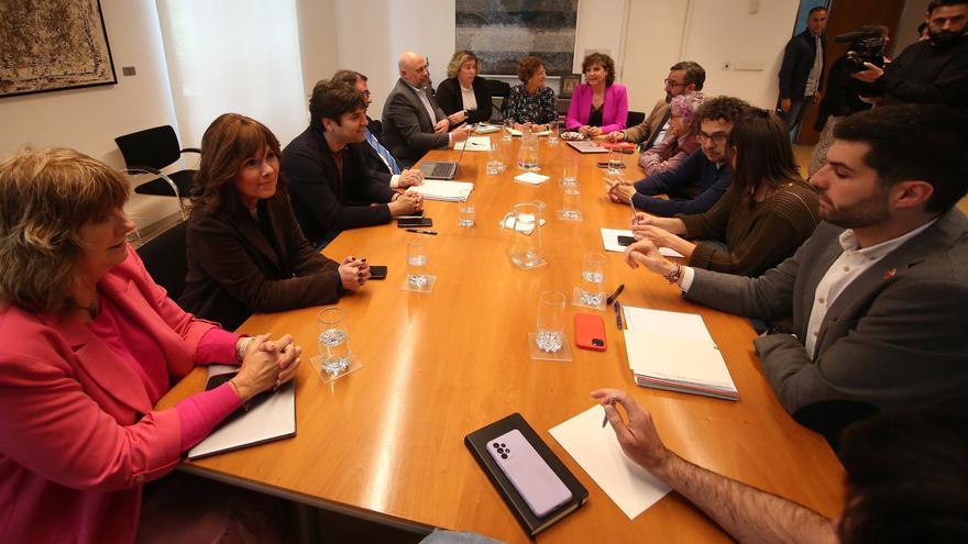 Reunión clave en el Parlamento de Navarra tras la crisis entre los socios de Gobierno