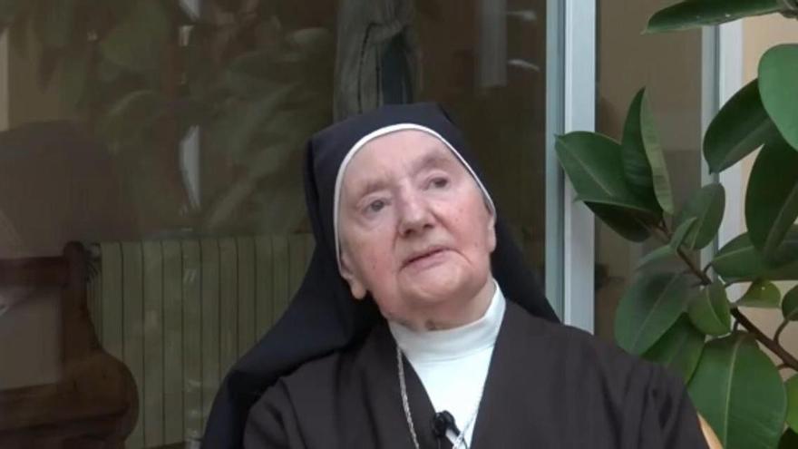 Fallece sor Marcelina García de Vicuña, la religiosa clarisa más longeva de Vitoria-Gasteiz