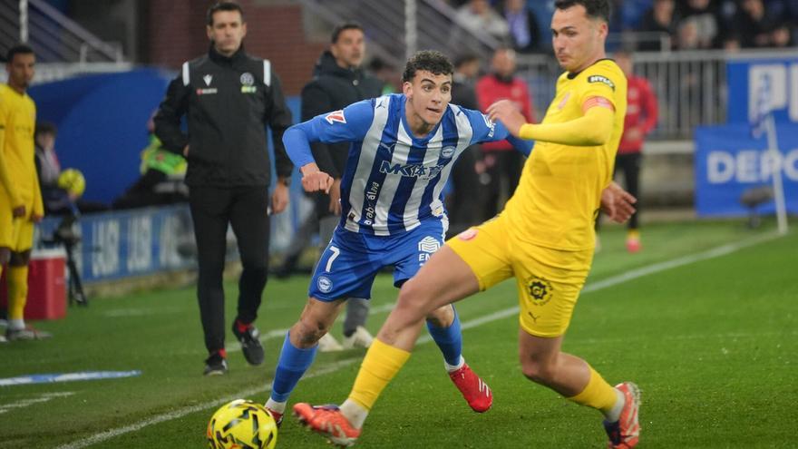 Primeros destellos de Ángel Pérez con el Alavés