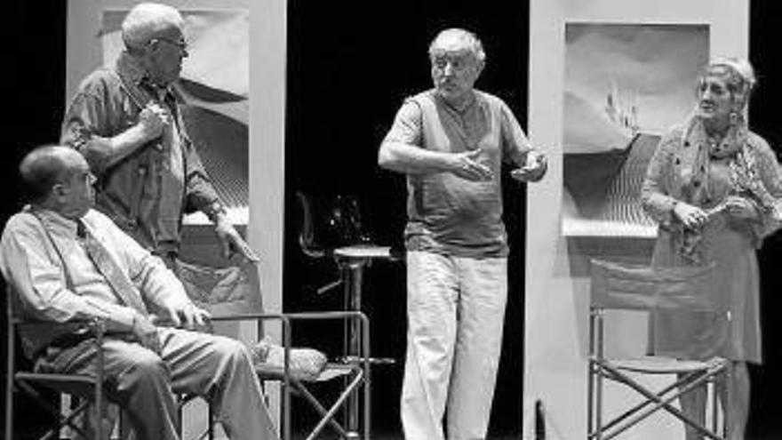 El grupo navarro, en una escena de &#039;Destino desierto&#039;.