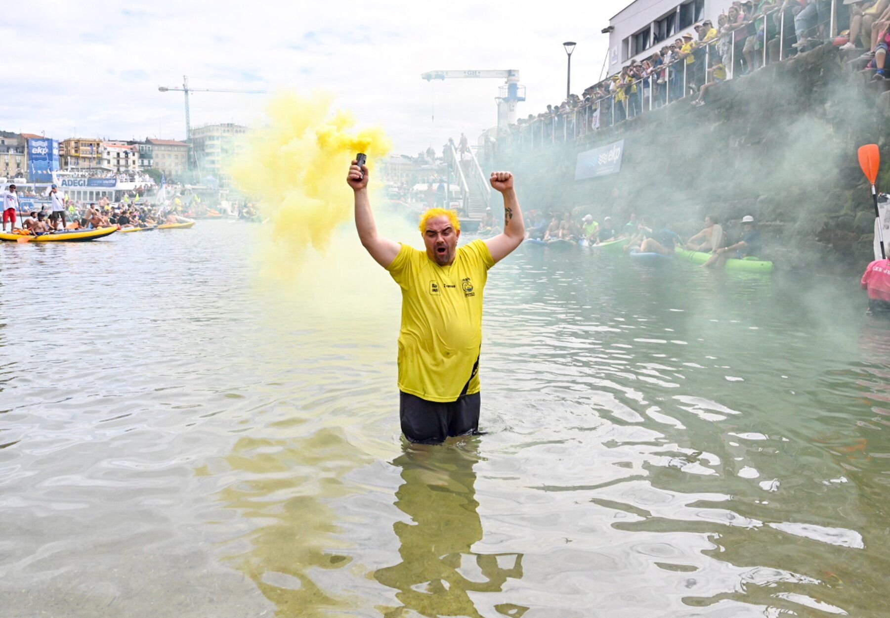 Gran ambiente en la segunda jornada de la Bandera de la Concha