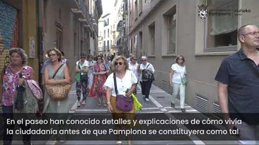 Un paseo por los burgos de la antigua Pamplona para conocer el porqué del Privilegio de la Unión