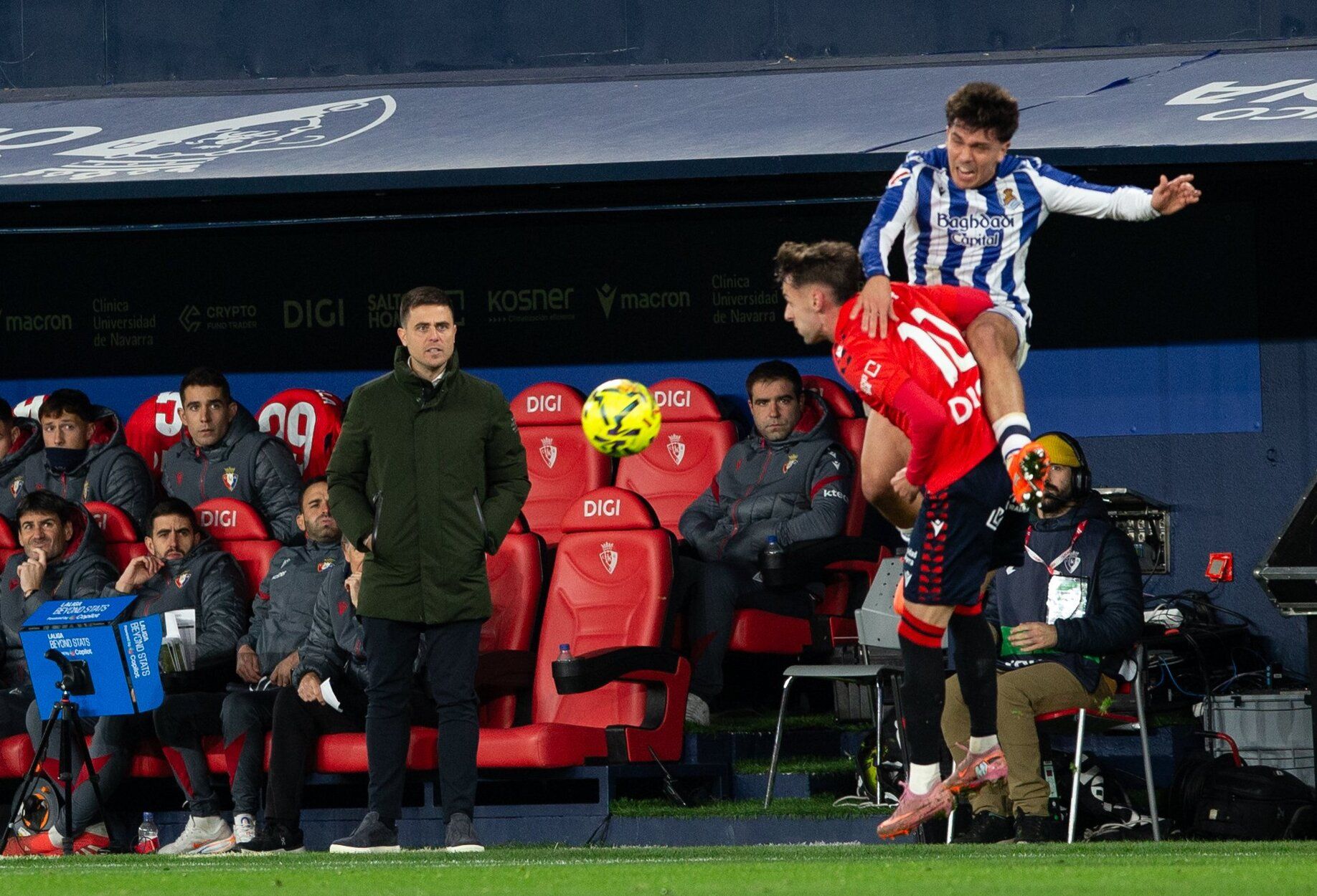 Mejores imágenes del Osasuna-Real Sociedad