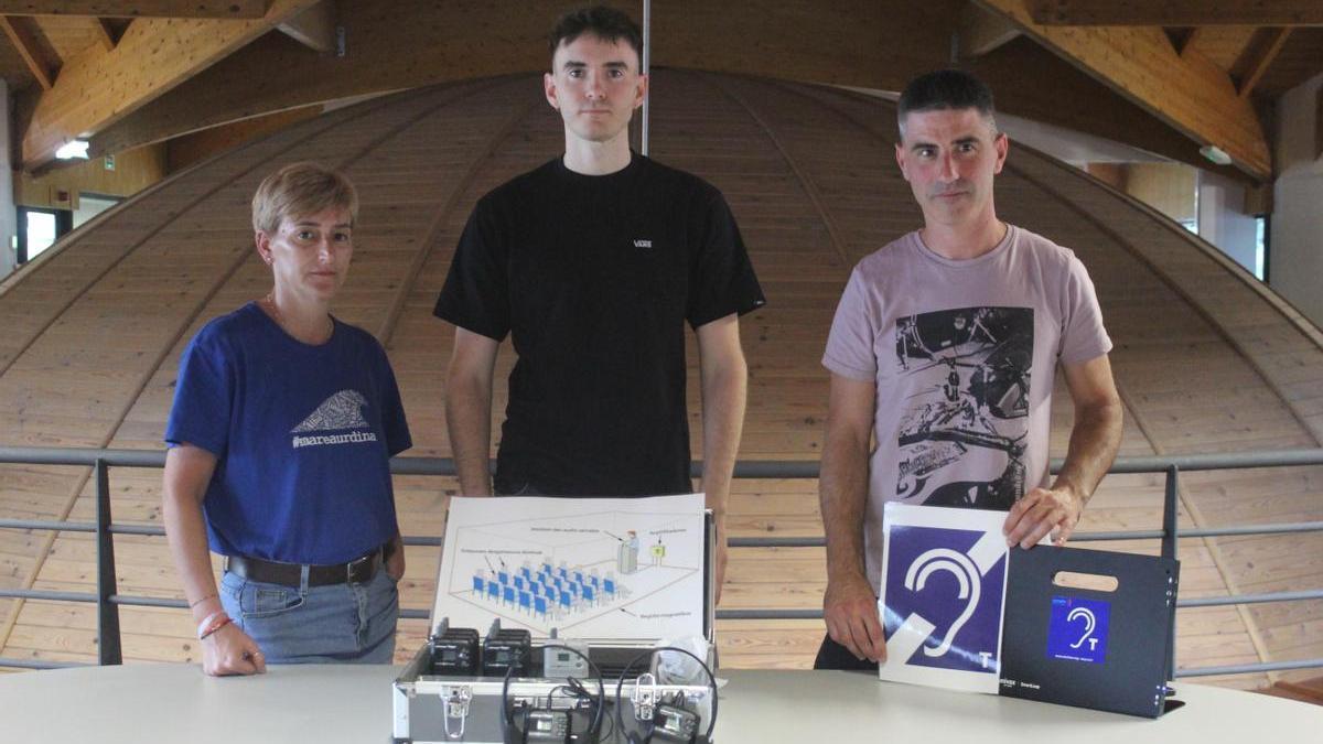 Presentacion del bucle magnético para dar respuesta a las problemas de problemas de audición en Azpeitia