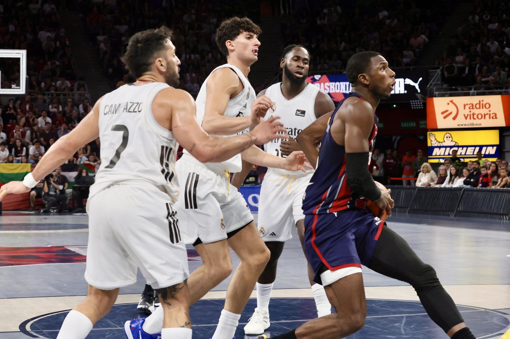 En imágenes: Así está siendo el Baskonia - Real Madrid