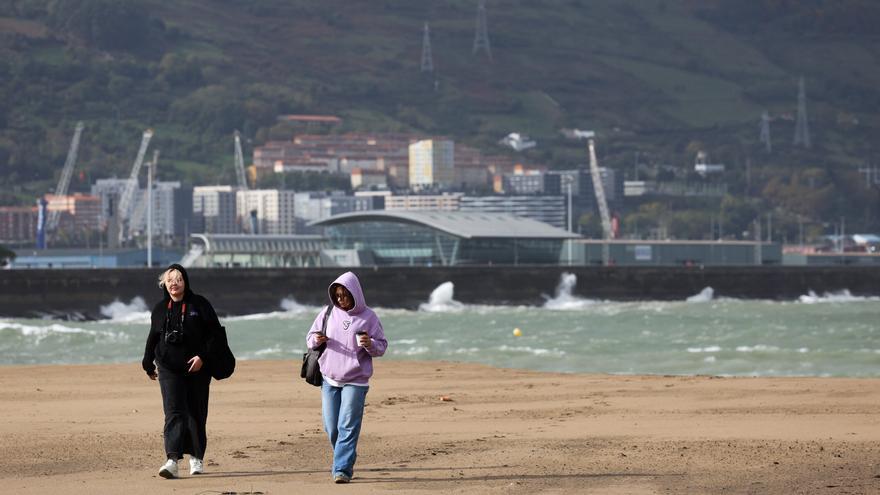 El viento podría superar este jueves los 100 km/h en Bizkaia