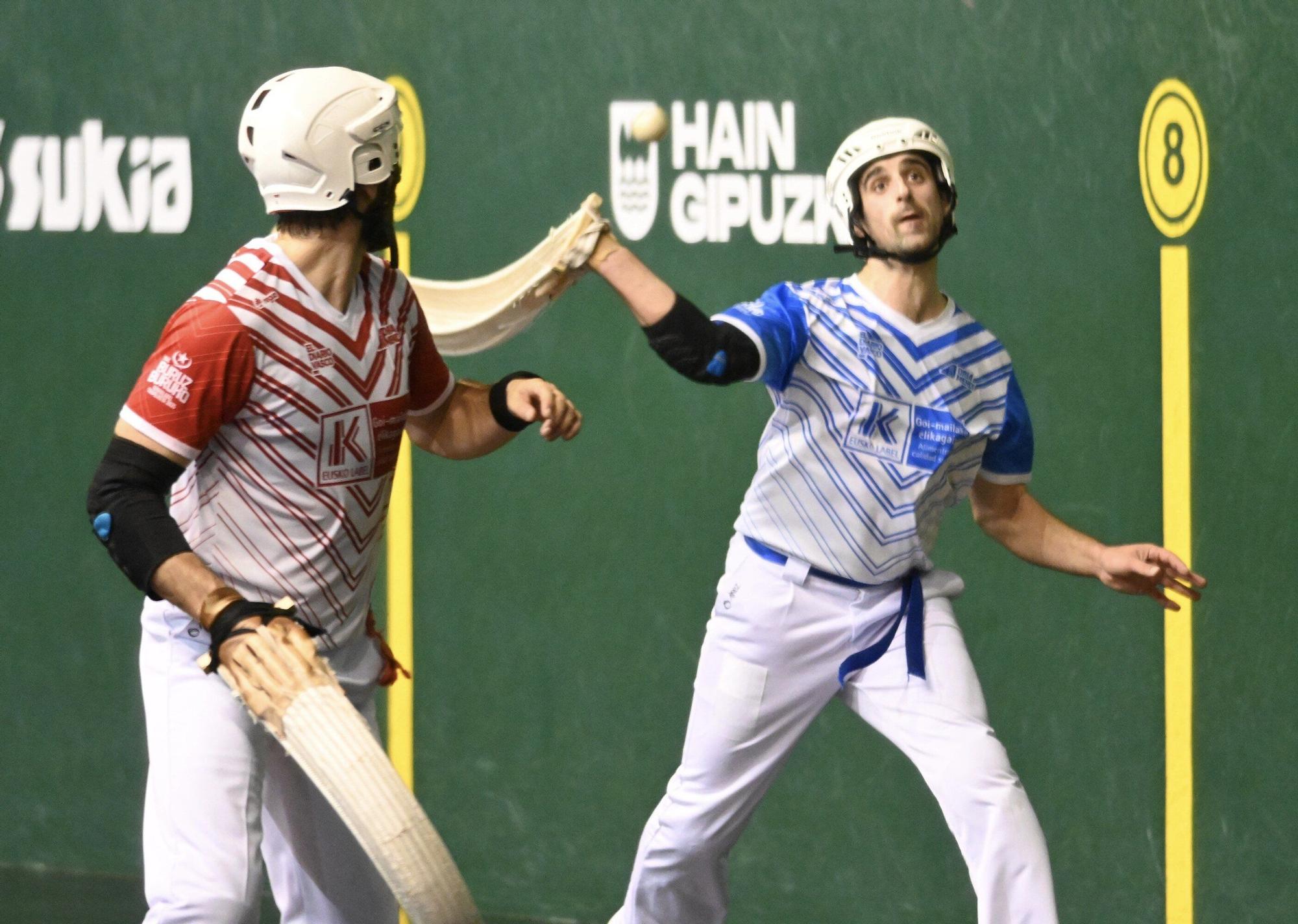 Aritz Juanenea supera a Endika Barrenetxea por 27-30 en la final del Individual Eusko Label de remonte.