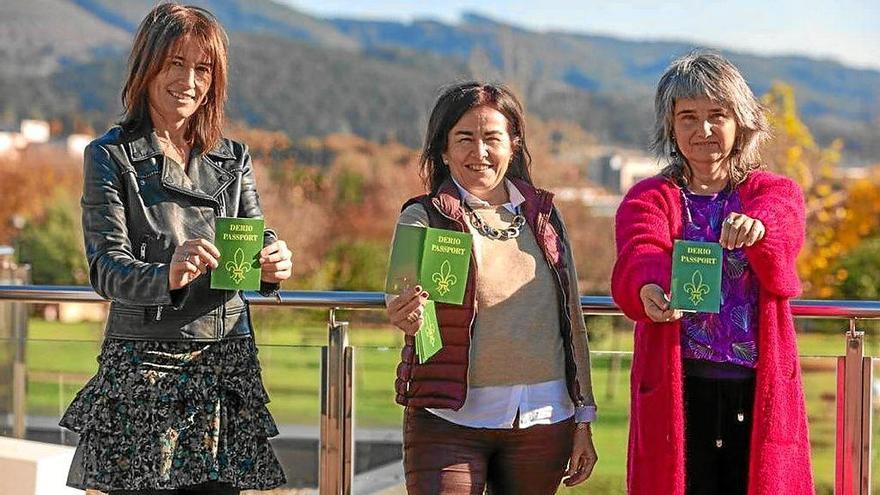 Pasaporte para visitar el comercio de Derio