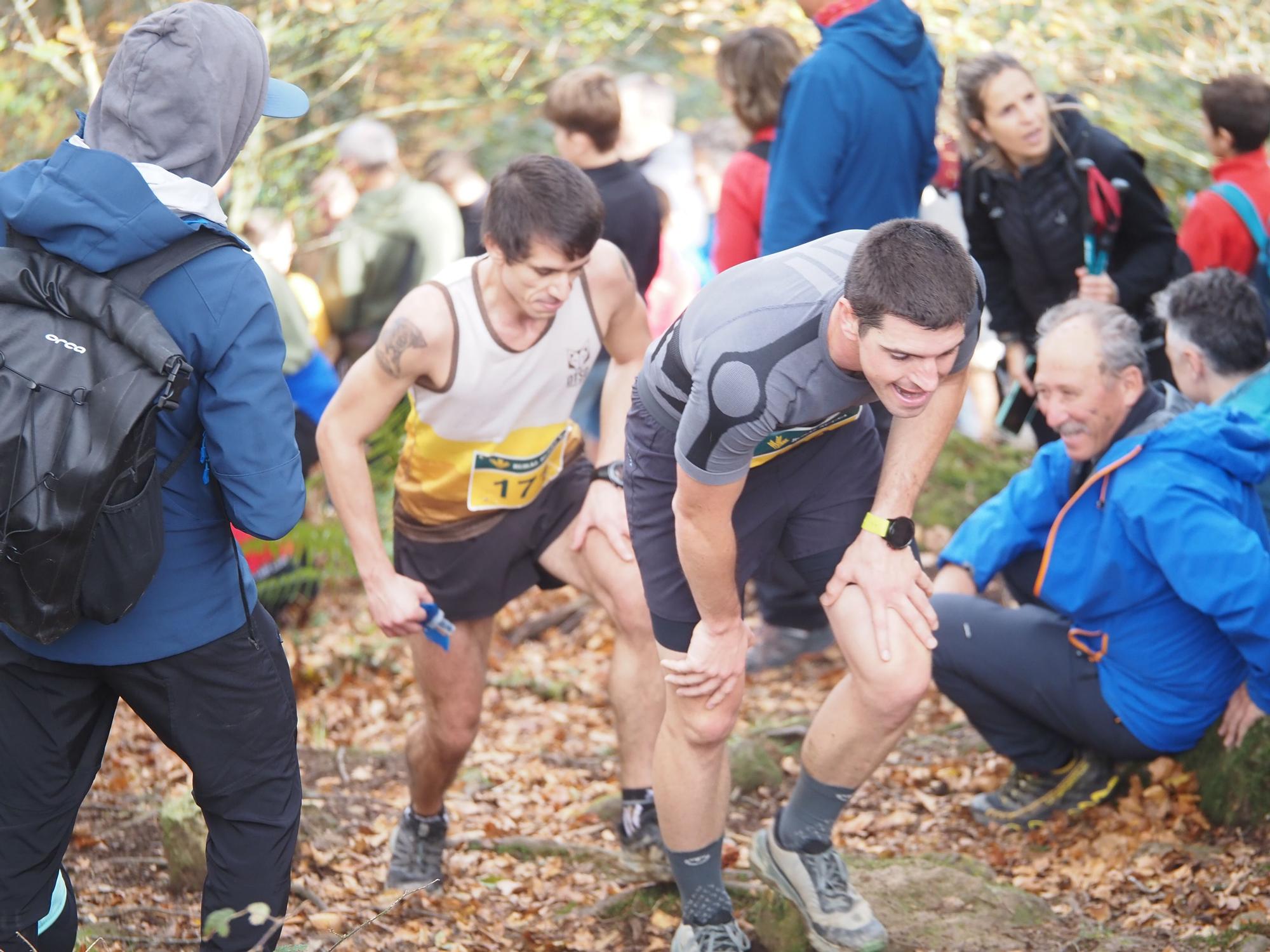 La llegada de los corredores a Karakate, en imágenes