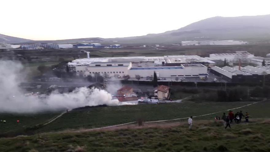 Vídeo de la avioneta en Noáin