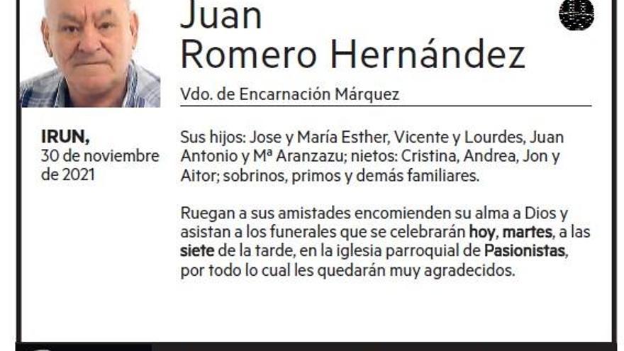 Juan Romero Hernández