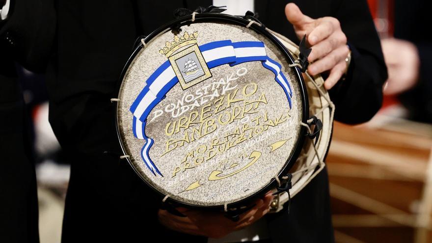 Xabier Anduaga, Tambor de Oro de Donostia