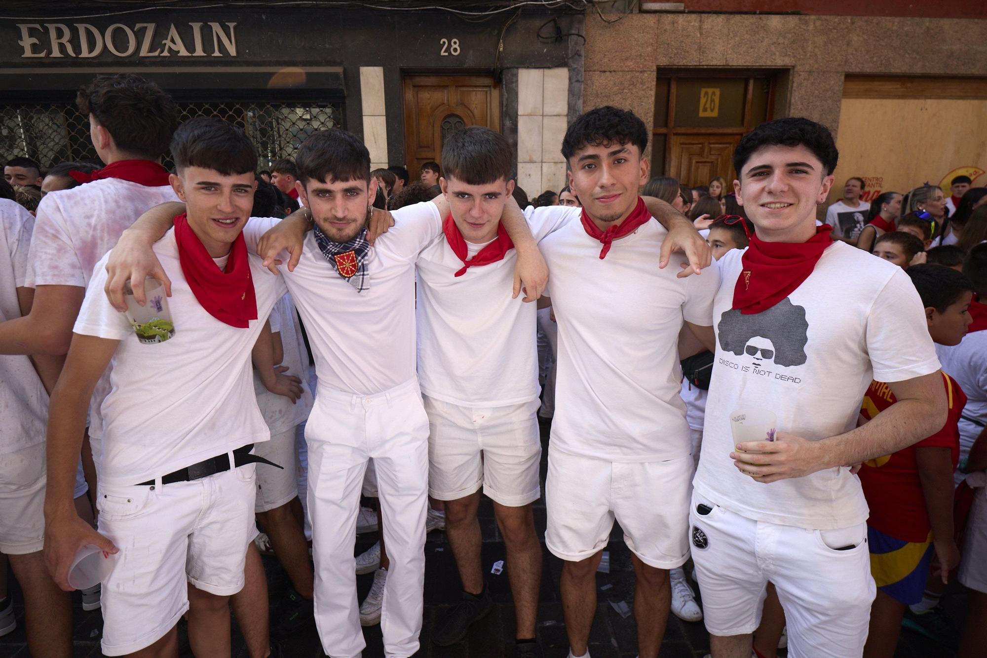 Fotos del cohete de fiestas de Sangüesa 2025