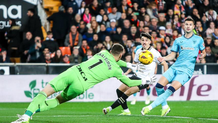 Unai Simón, de nuevo sin premio