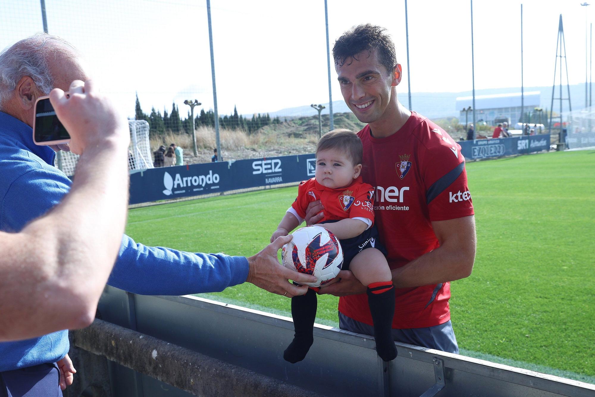 Fotos de la jornada de Osasunbebé en Tajonar
