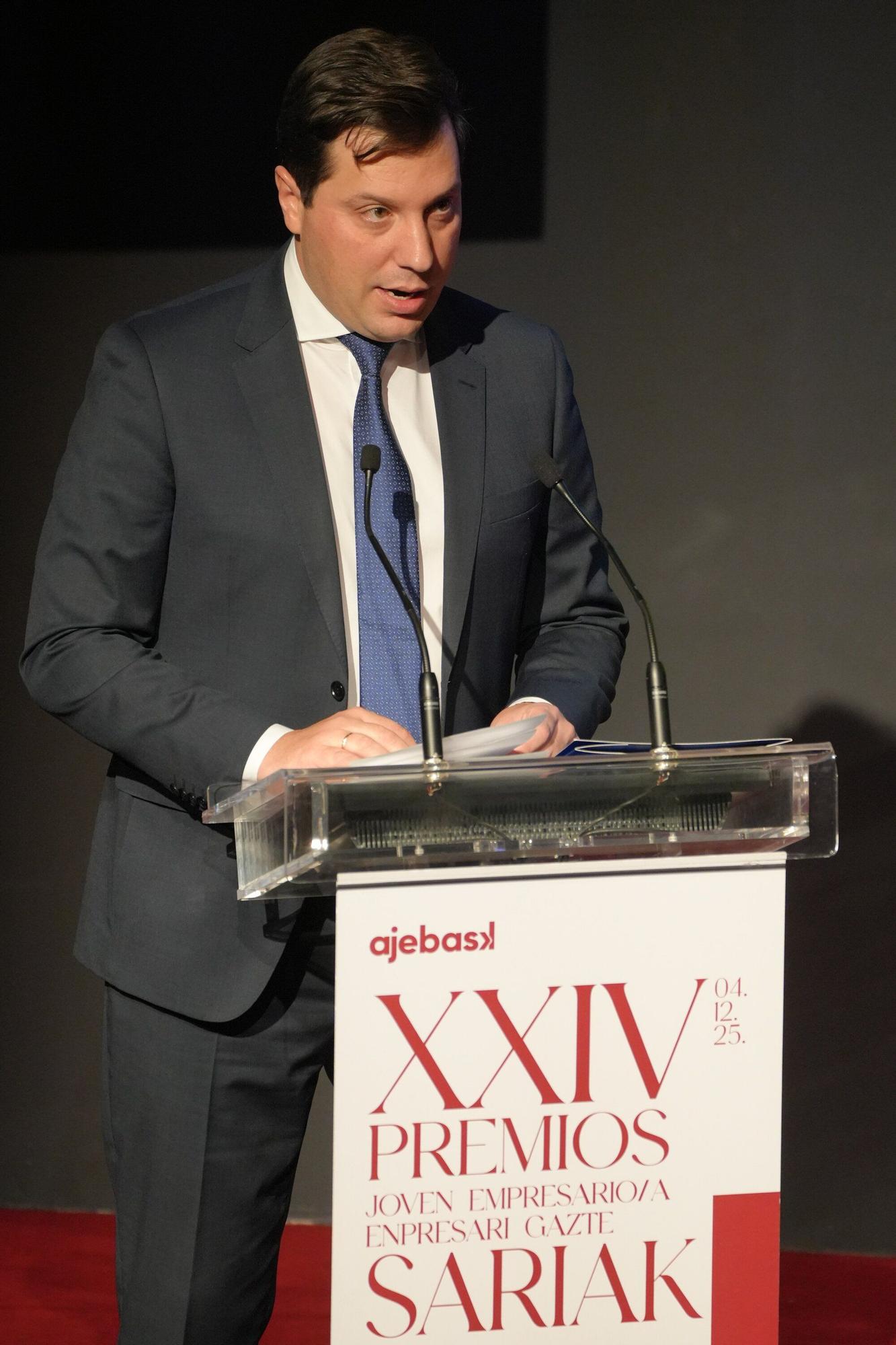 En imágenes: Entrega de los premios Ajebask 2025