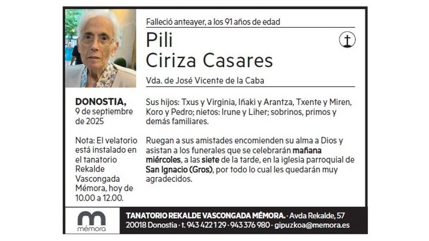 PILI CIRIZA CASARES