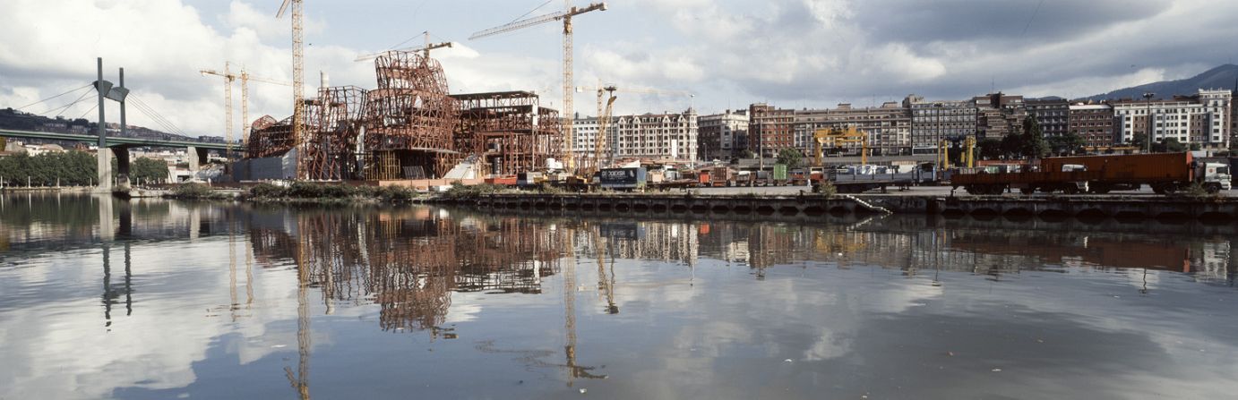 Así se construyó el Museo Guggenheim paso a paso | En imágenes