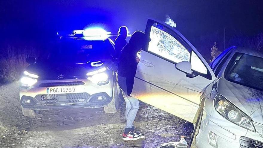 Detenido tras darse a la fuga en Lodosa, conducir de forma "extremadamente peligrosa" y accidentarse en La Rioja