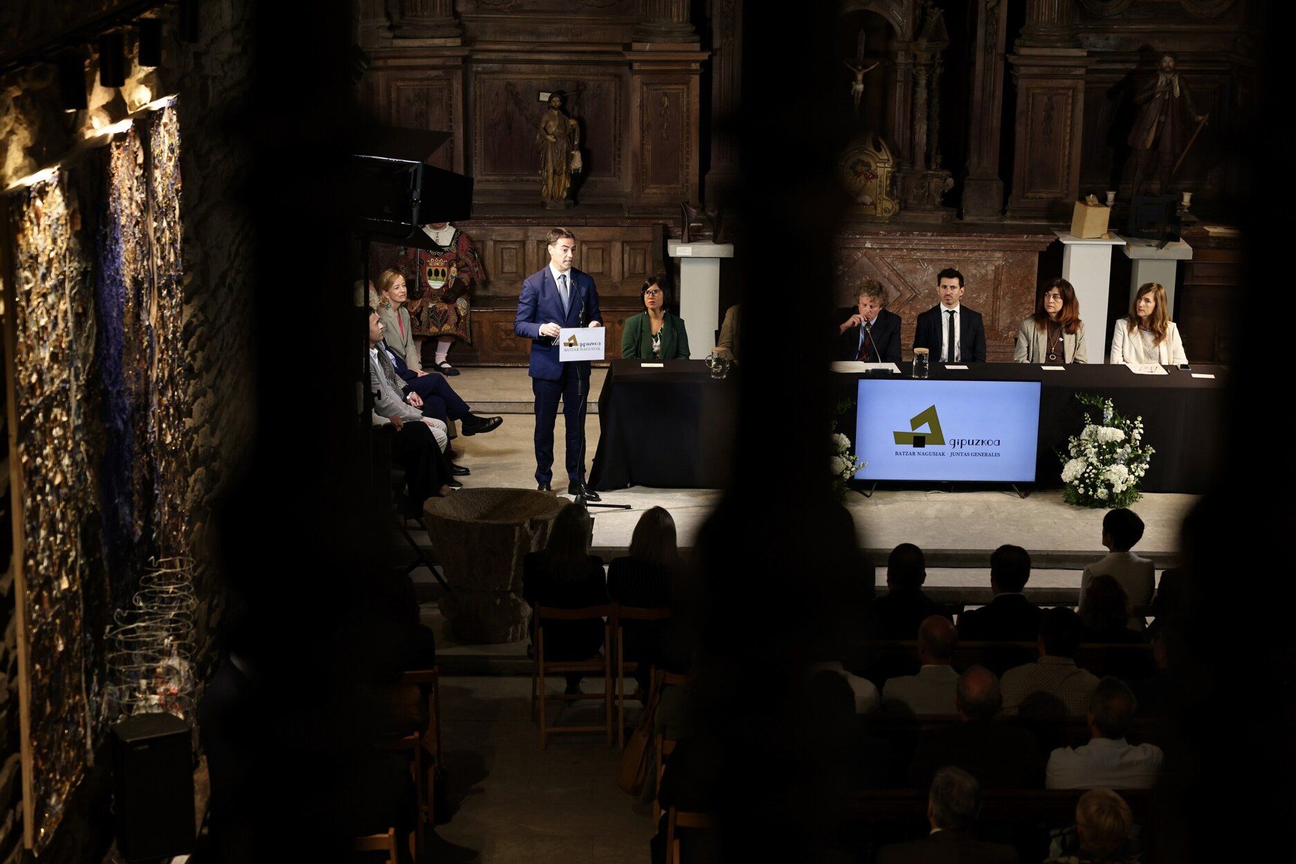 Pleno extraordinario de las Juntas Generales en Altzo