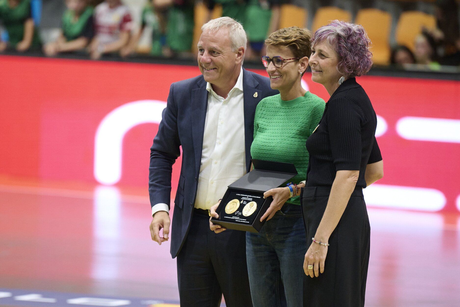 Fotos de las semifinales de la Supercopa Ibérica de balonmano en Anaitasuna