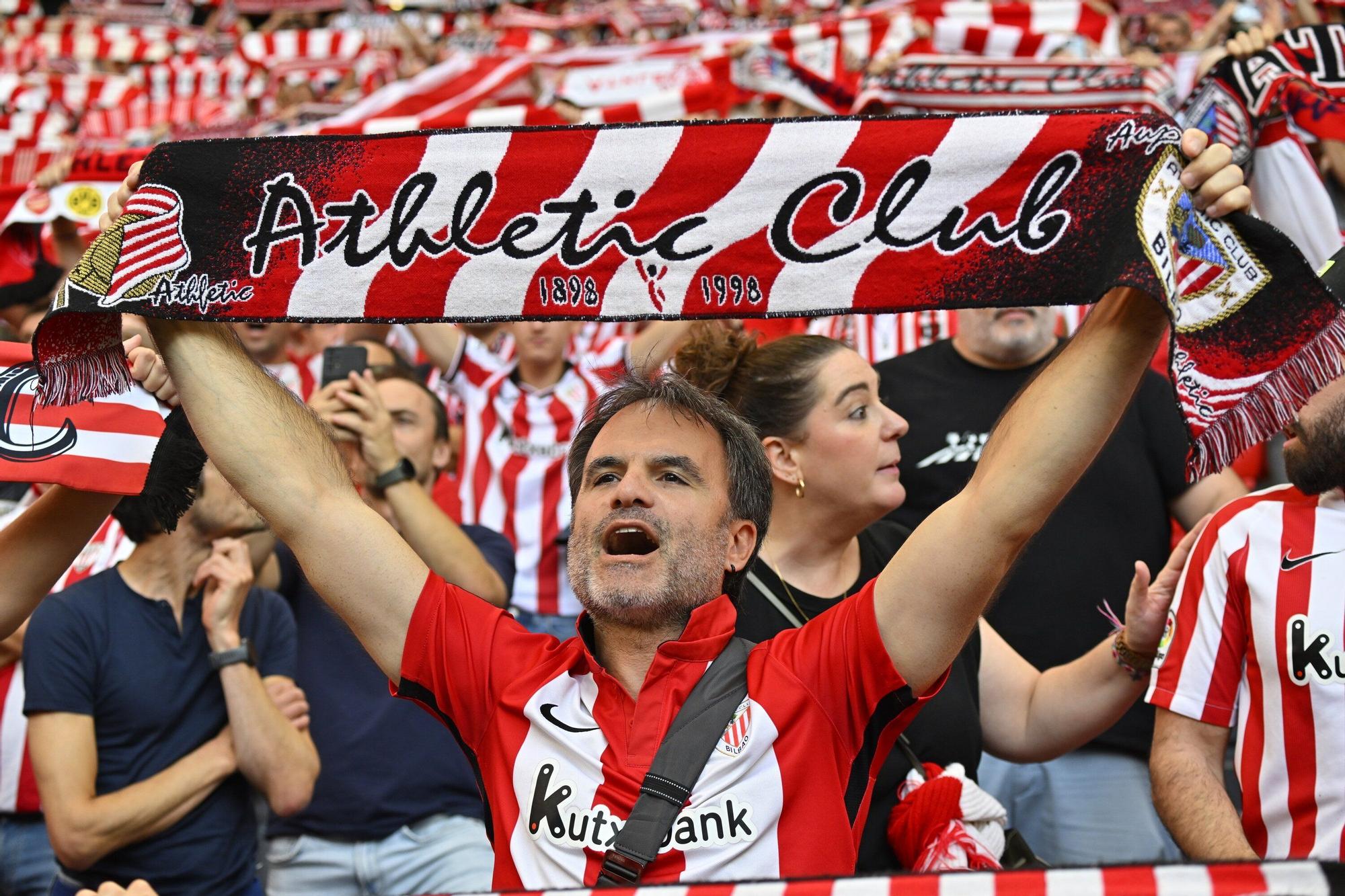 En imágenes: ¿Has estado en San Mamés viendo el Athletic-Arsenal? Búscate en nuestra galería