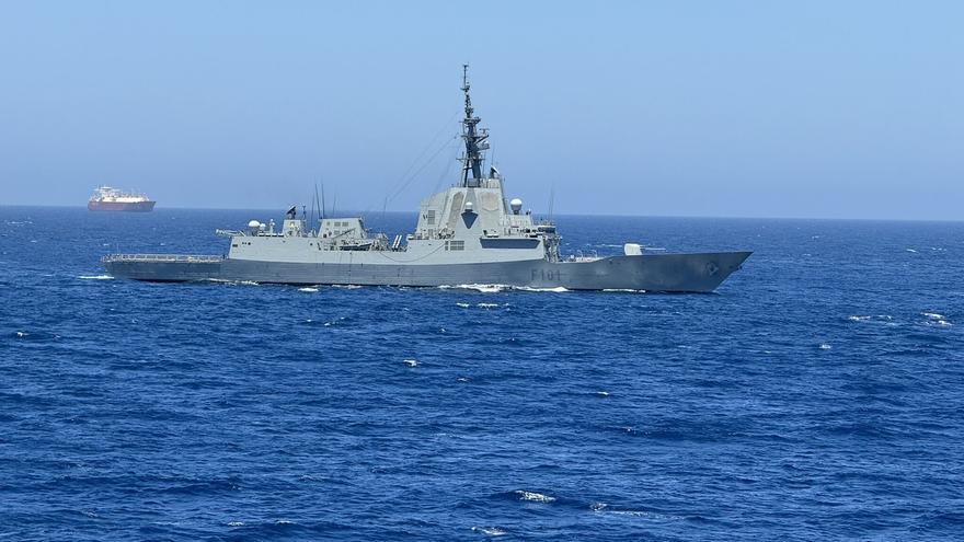 Un buque español completa una misión secreta de abastecimiento a Estados Unidos en aguas de Groenlandia