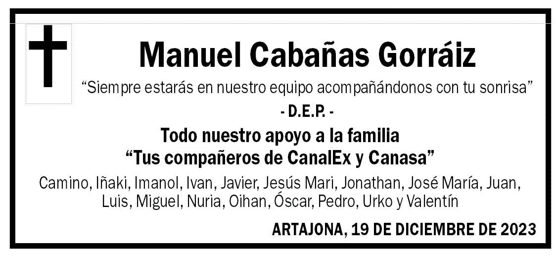 Manuel Cabañas Gorráiz