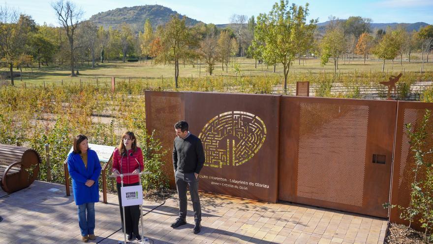 Vitoria abre hoy al público el laberinto vegetal de Olarizu