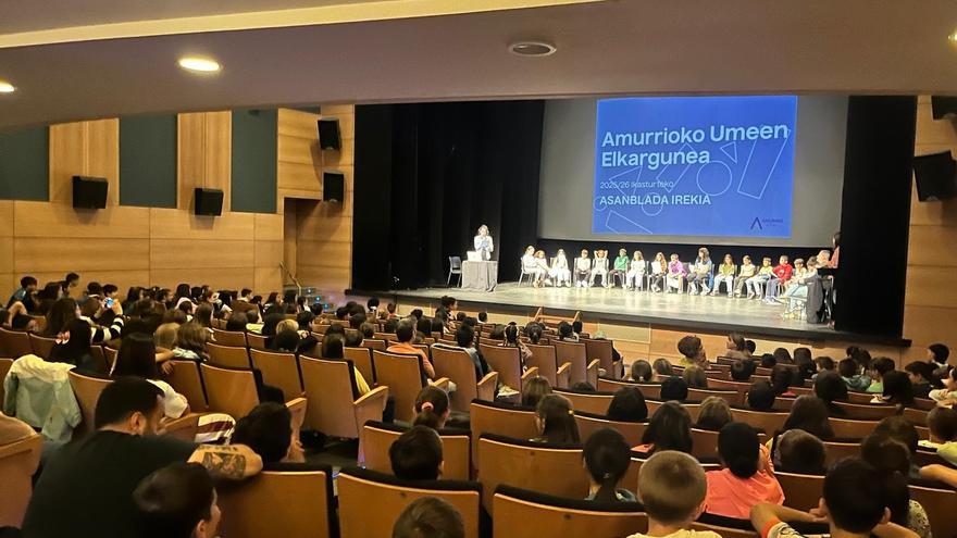 Amurrio pone en valor el proyecto infantil de caminos escolares