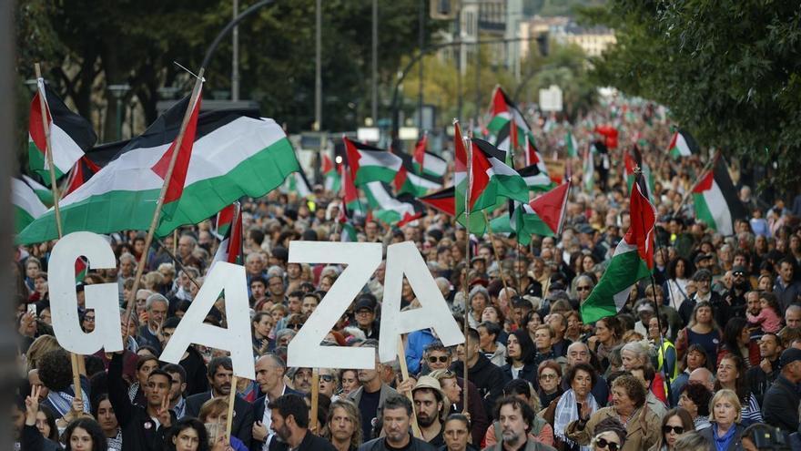 Euskal Herria se moviliza en apoyo al pueblo palestino y a la flotilla