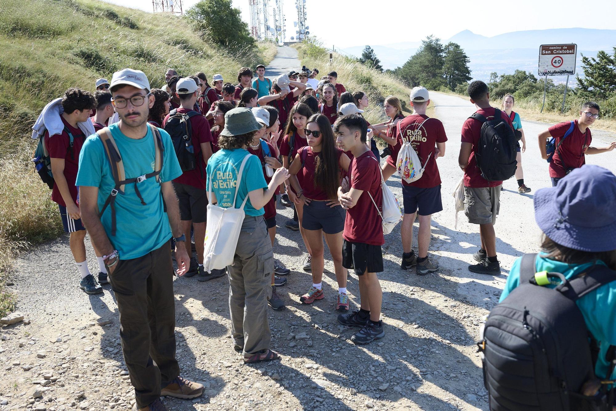 Comienza el viaje 'Ruta al exilio' en el Fuerte de Ezkaba