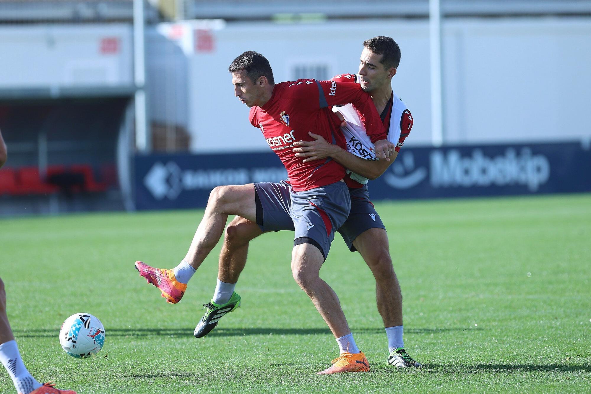 [FOTOS] Osasuna sigue preparando el partido ante el Celta