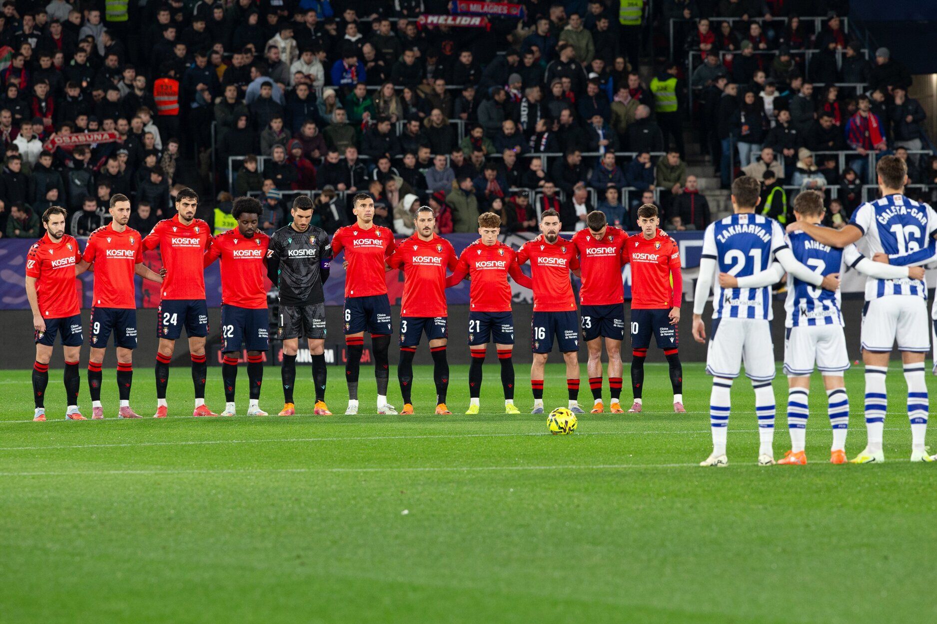 Mejores imágenes del Osasuna-Real Sociedad