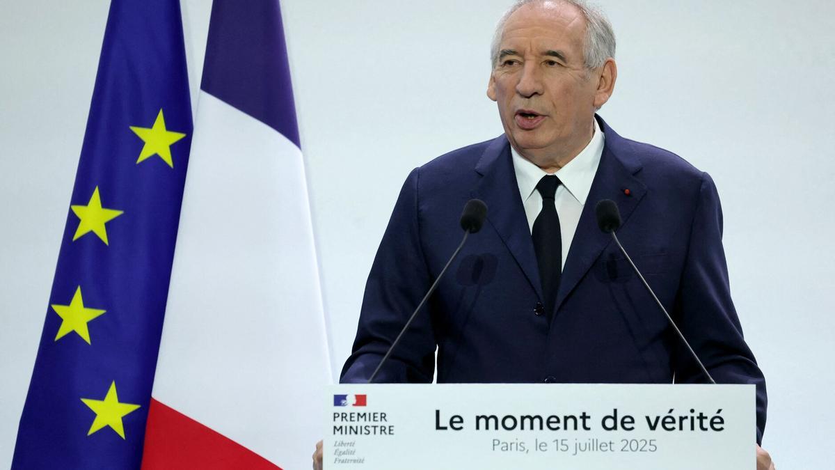 El primer ministro de Francia, François Bayrou
