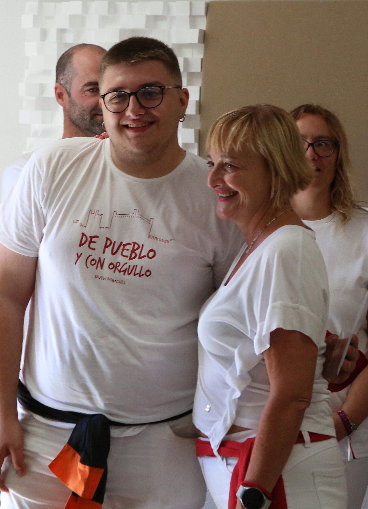 Fotos del cohete de Marcilla